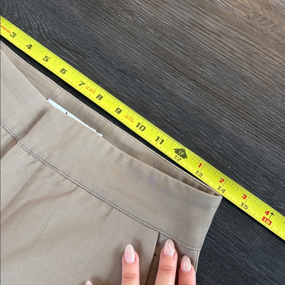 Because of Alice brown tan trouser Women's Pants medium - Picture 5 of 8
